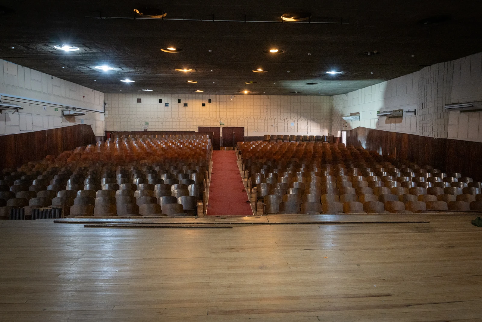 Antes de la intervención en el proyecto Colegio Maturana